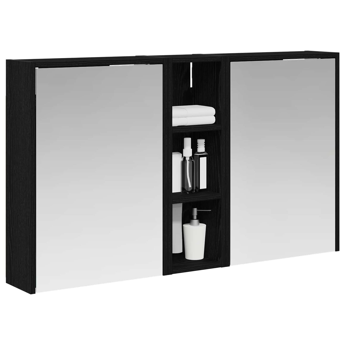 Set di Armadi da Bagno 3 pcs 106 x 16 x 62,5 cm