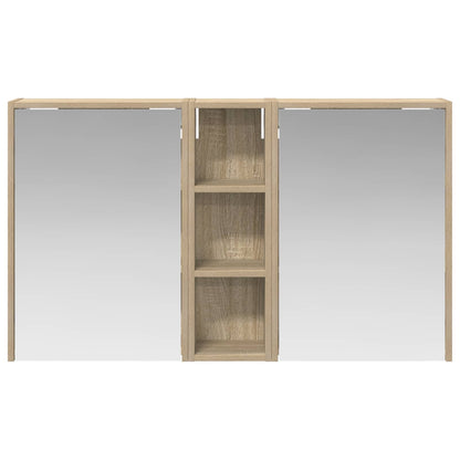Set di Armadi da Bagno 3 pcs 106 x 16 x 62,5 cm | homemem39