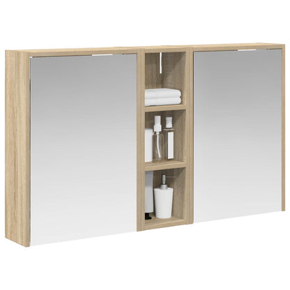 Set di Armadi da Bagno 3 pcs 106 x 16 x 62,5 cm | homemem39