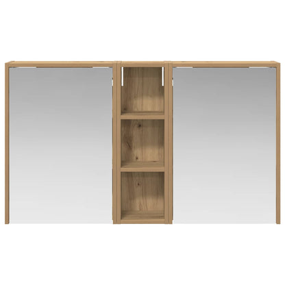 Set di Armadi da Bagno 3 pcs 106 x 16 x 62,5 cm | homemem39