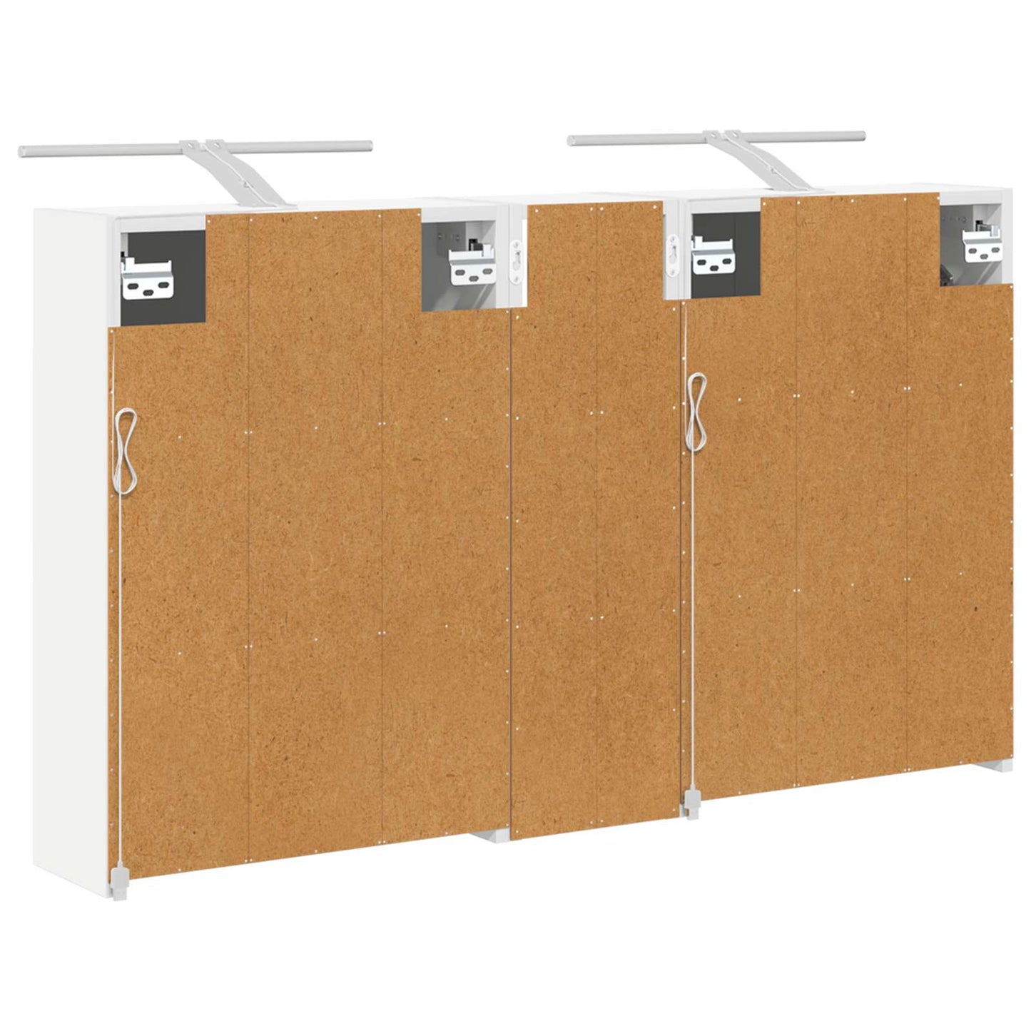 Set di Armadi da Bagno 3 pcs 106 x 16 x 62,5 cm | homemem39