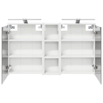 Set di Armadi da Bagno 3 pcs 106 x 16 x 62,5 cm | homemem39