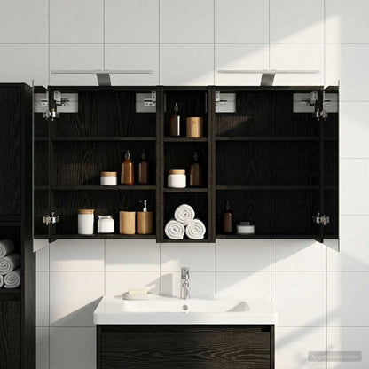 Set di Armadi da Bagno 3 pcs 106 x 16 x 62,5 cm