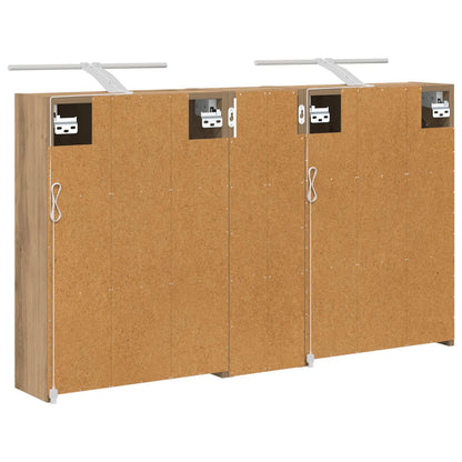 Set di Armadi da Bagno 3 pcs 106 x 16 x 62,5 cm | homemem39