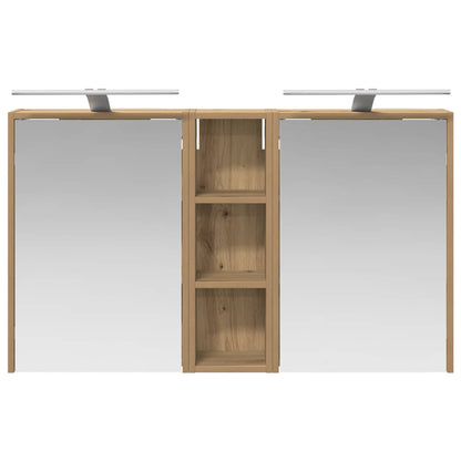 Set di Armadi da Bagno 3 pcs 106 x 16 x 62,5 cm | homemem39