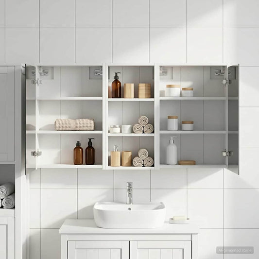 Set di Armadi da Bagno 3 pcs 116 x 16 x 62,5 cm | homemem39