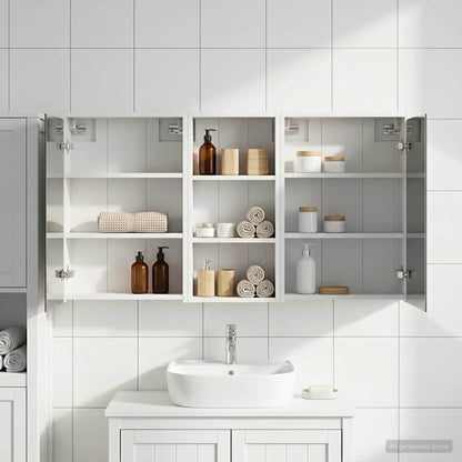Set di Armadi da Bagno 3 pcs 116 x 16 x 62,5 cm