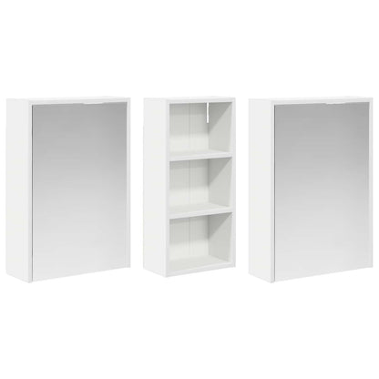 Set di Armadi da Bagno 3 pcs 116 x 16 x 62,5 cm