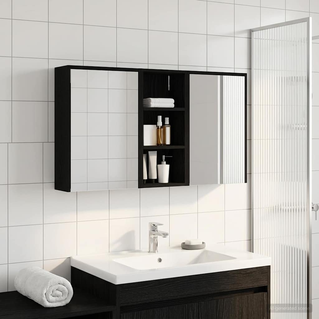 Set di Armadi da Bagno 3 pcs 116 x 16 x 62,5 cm | homemem39