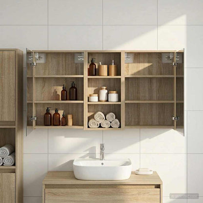 Set di Armadi da Bagno 3 pcs 116 x 16 x 62,5 cm | homemem39