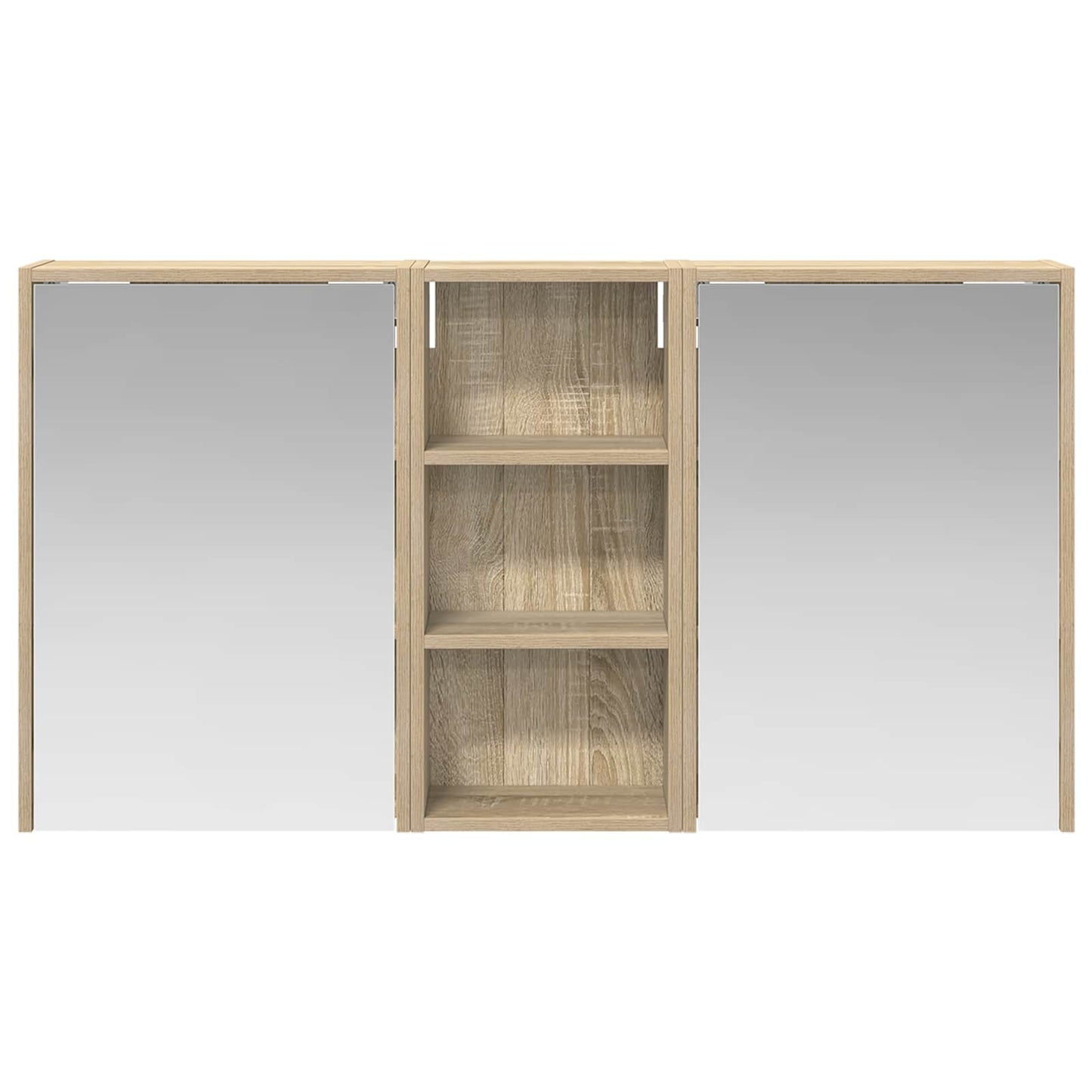 Set di Armadi da Bagno 3 pcs 116 x 16 x 62,5 cm