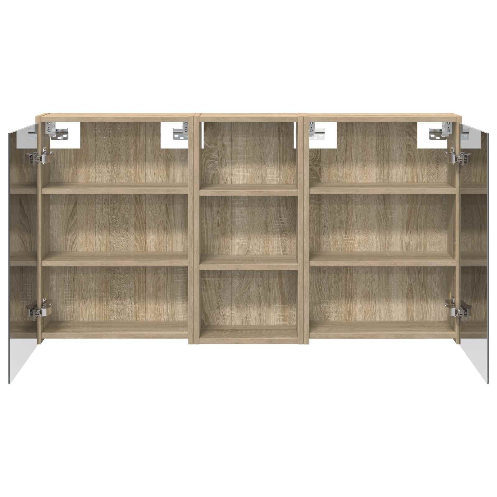 Set di Armadi da Bagno 3 pcs 116 x 16 x 62,5 cm | homemem39