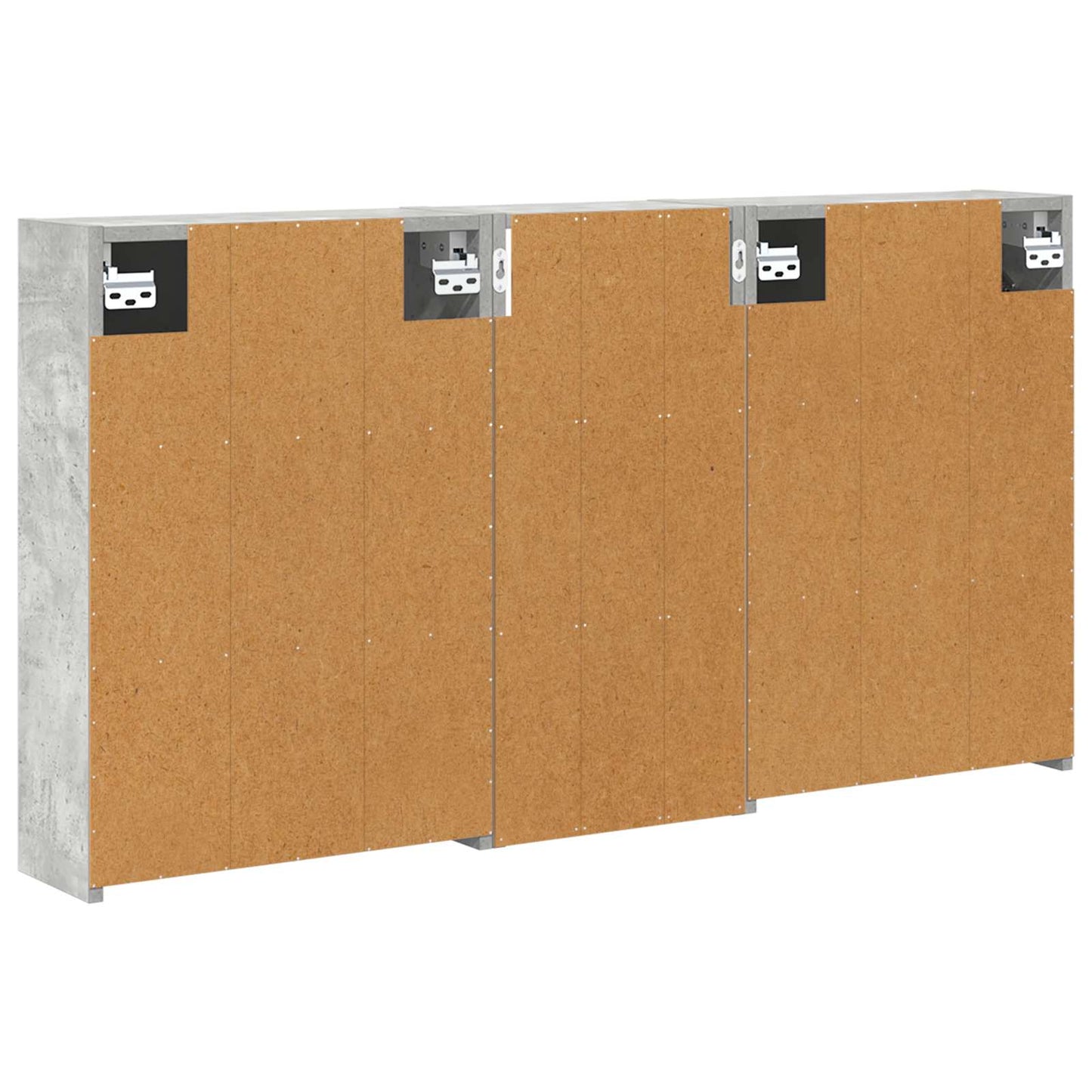 Set di Armadi da Bagno 3 pcs 116 x 16 x 62,5 cm | homemem39