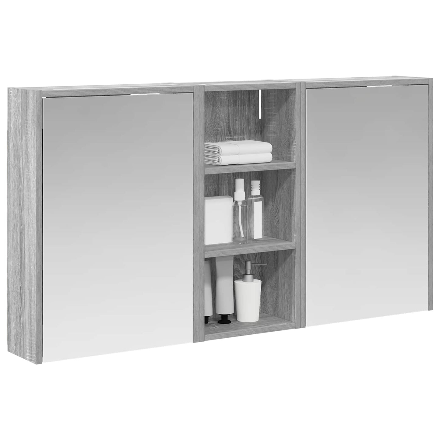 Set di Armadi da Bagno 3 pcs 116 x 16 x 62,5 cm | homemem39