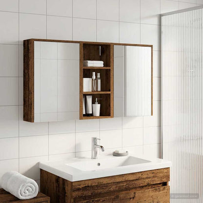 Set di Armadi da Bagno 3 pcs 116 x 16 x 62,5 cm | homemem39