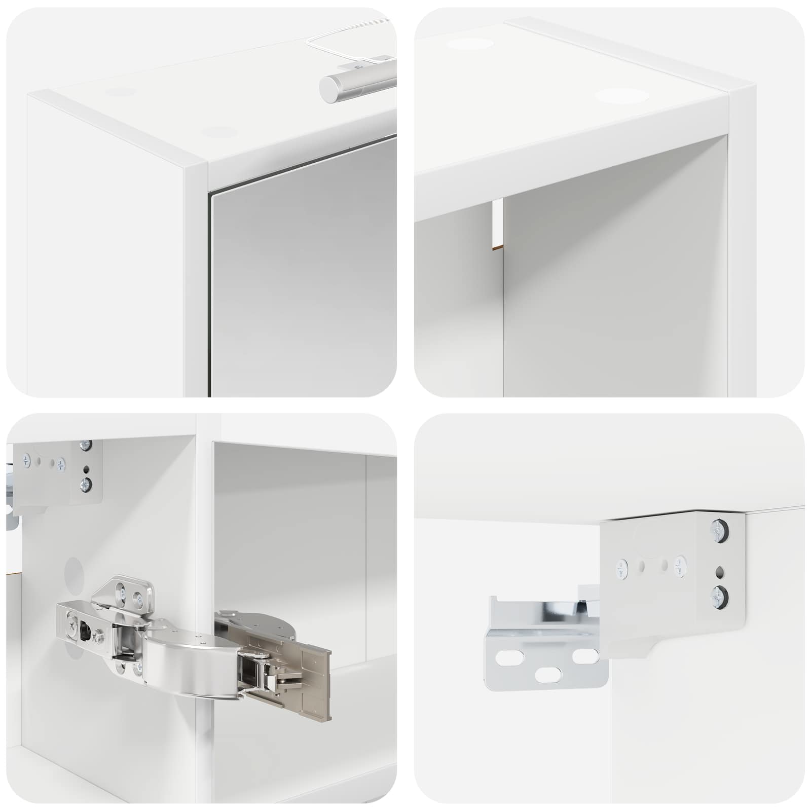 Set di Armadi da Bagno 3 pcs 116 x 16 x 62,5 cm | homemem39