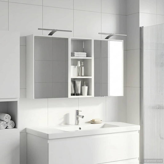 Set di Armadi da Bagno 3 pcs 116 x 16 x 62,5 cm