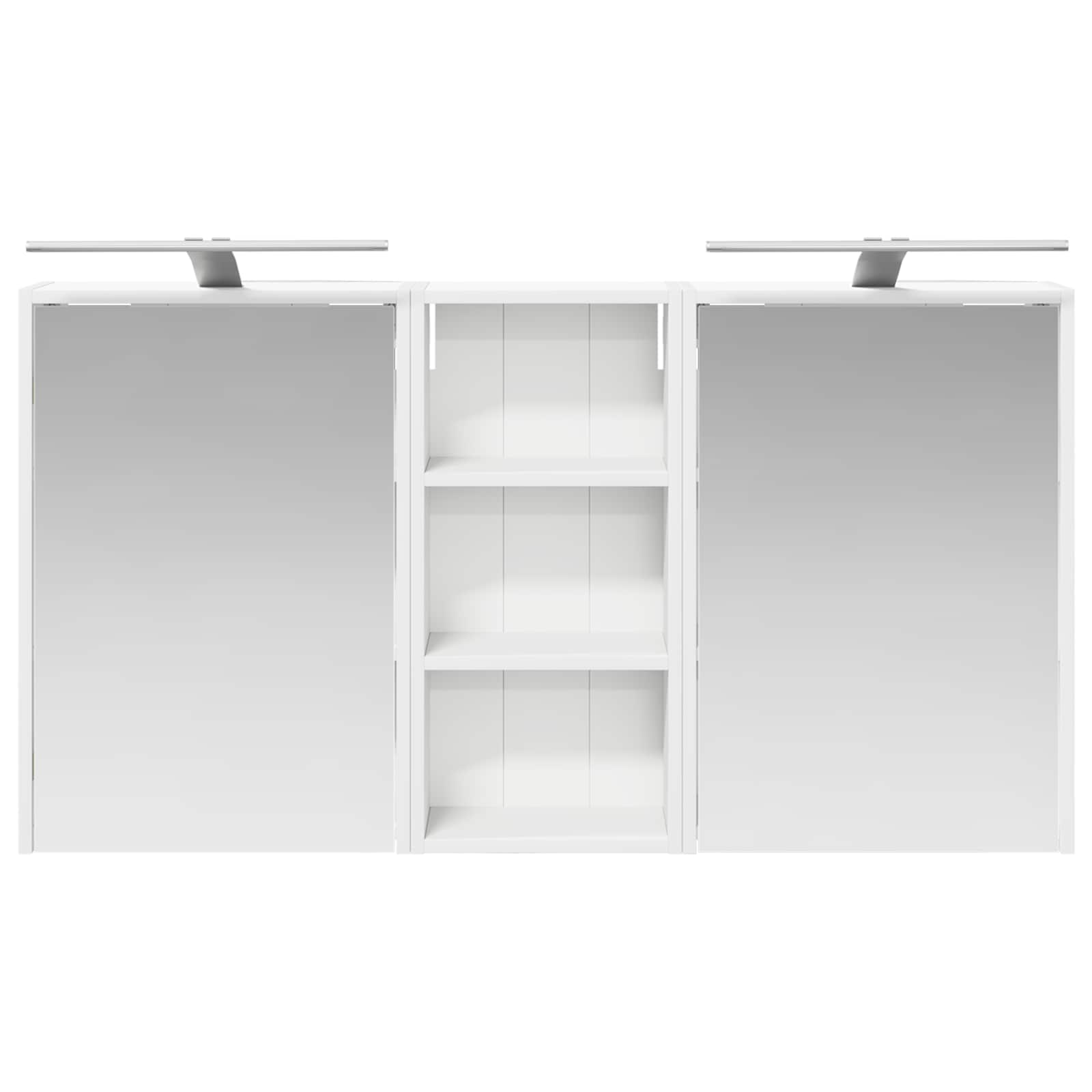 Set di Armadi da Bagno 3 pcs 116 x 16 x 62,5 cm | homemem39