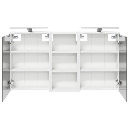 Set di Armadi da Bagno 3 pcs 116 x 16 x 62,5 cm | homemem39