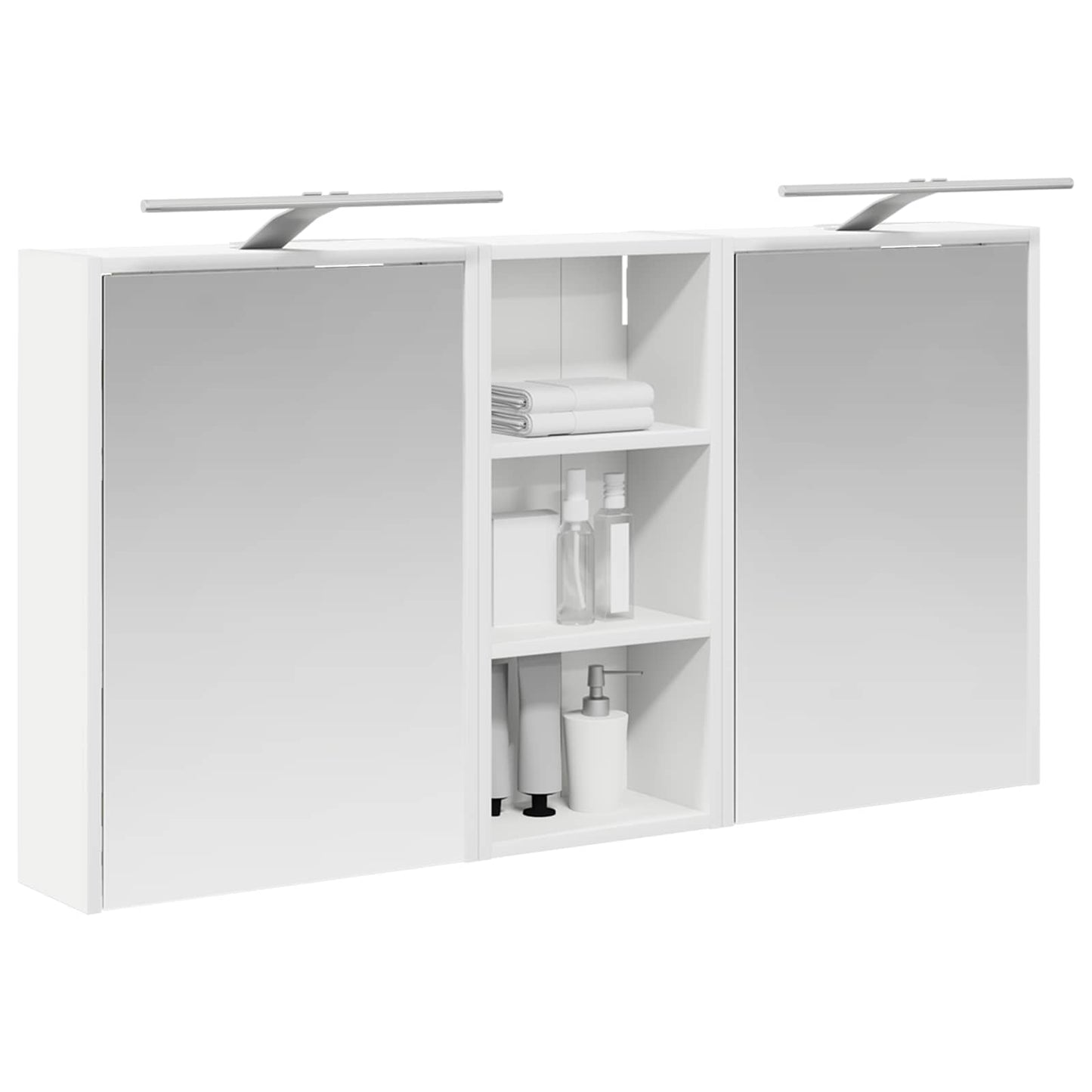 Set di Armadi da Bagno 3 pcs 116 x 16 x 62,5 cm
