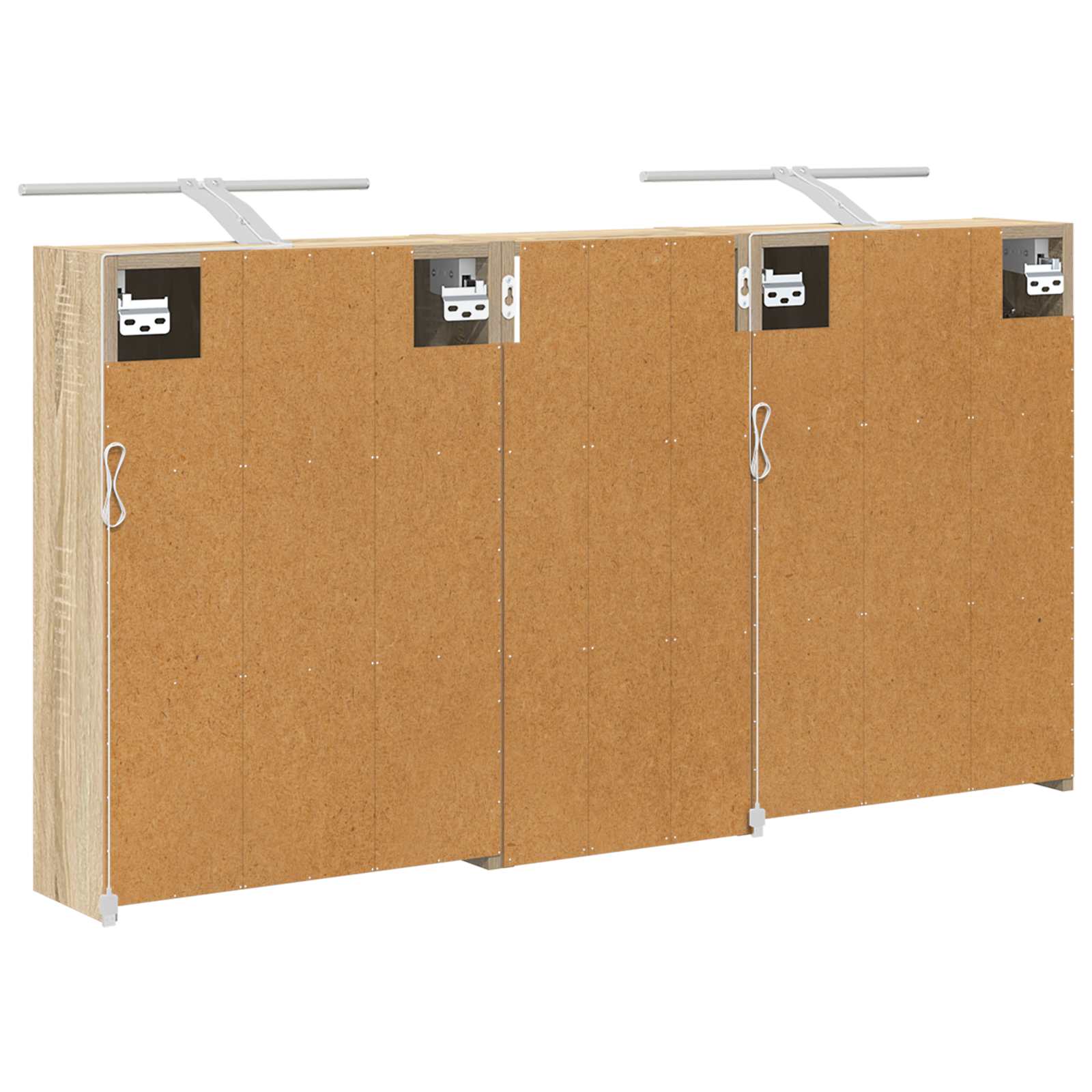 Set di Armadi da Bagno 3 pcs 116 x 16 x 62,5 cm | homemem39
