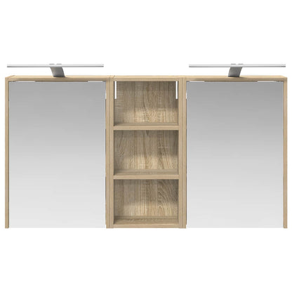 Set di Armadi da Bagno 3 pcs 116 x 16 x 62,5 cm | homemem39