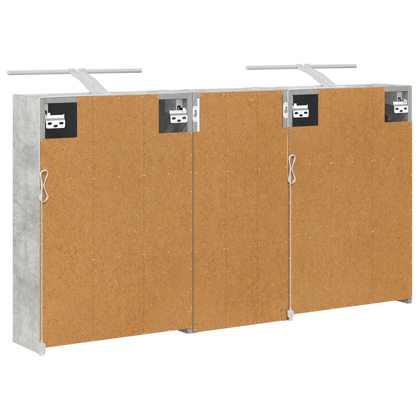 Set di Armadi da Bagno 3 pcs 116 x 16 x 62,5 cm | homemem39
