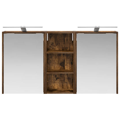 Set di Armadi da Bagno 3 pcs 116 x 16 x 62,5 cm