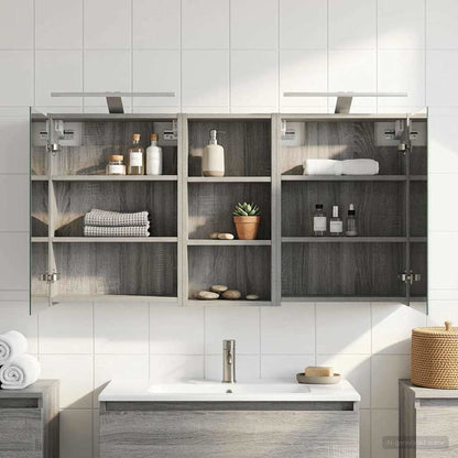 Set di Armadi da Bagno 3 pcs 116 x 16 x 62,5 cm