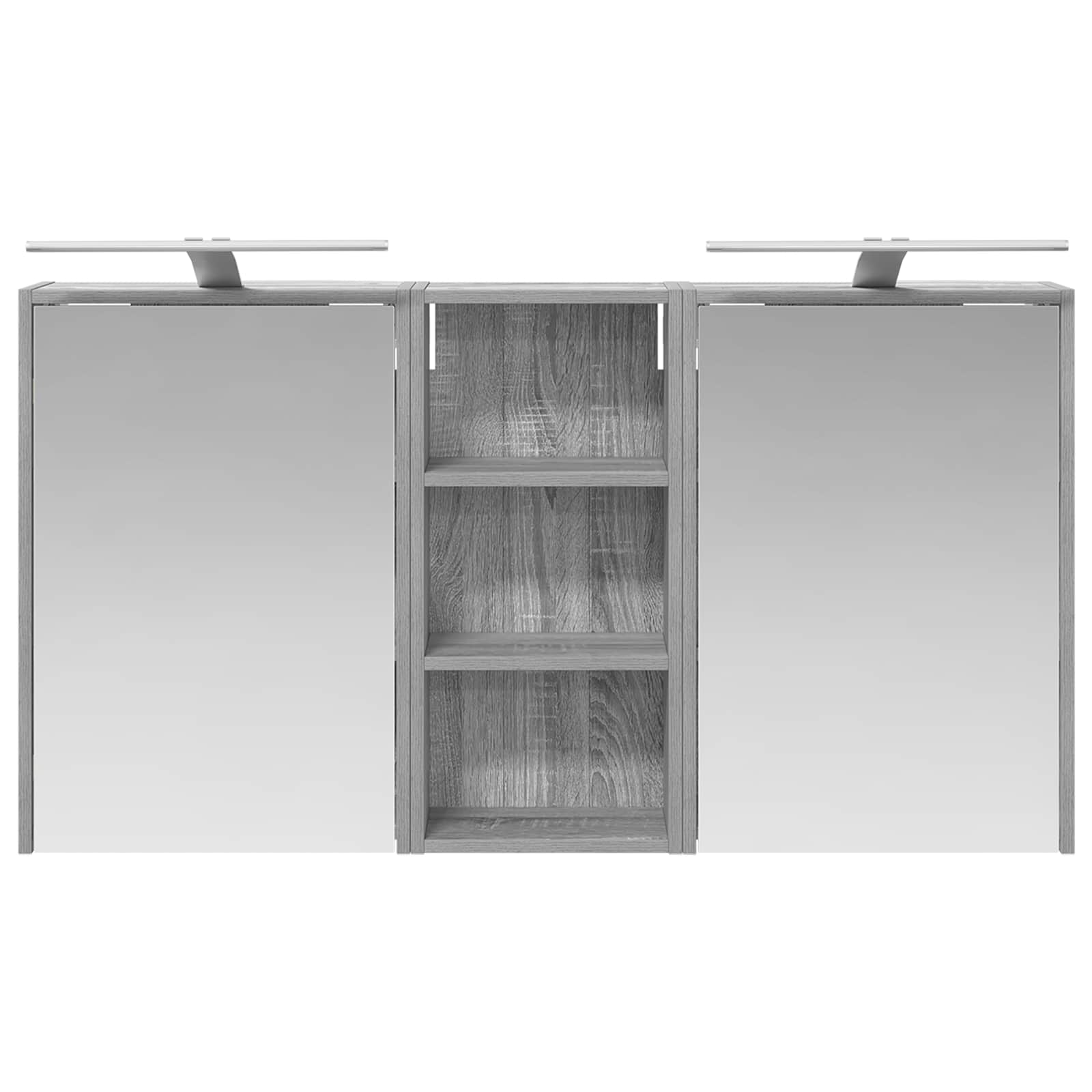 Set di Armadi da Bagno 3 pcs 116 x 16 x 62,5 cm | homemem39
