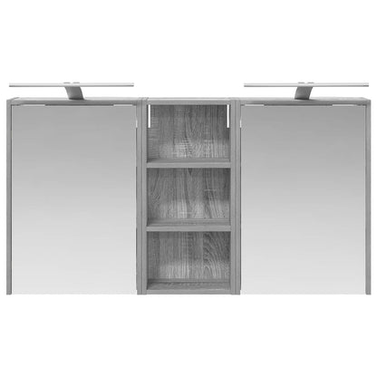 Set di Armadi da Bagno 3 pcs 116 x 16 x 62,5 cm | homemem39