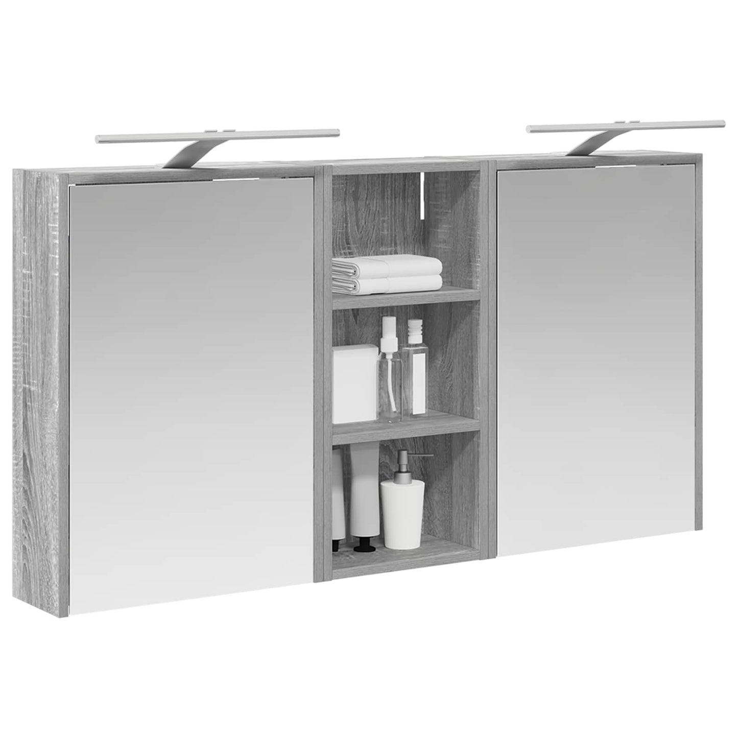 Set di Armadi da Bagno 3 pcs 116 x 16 x 62,5 cm
