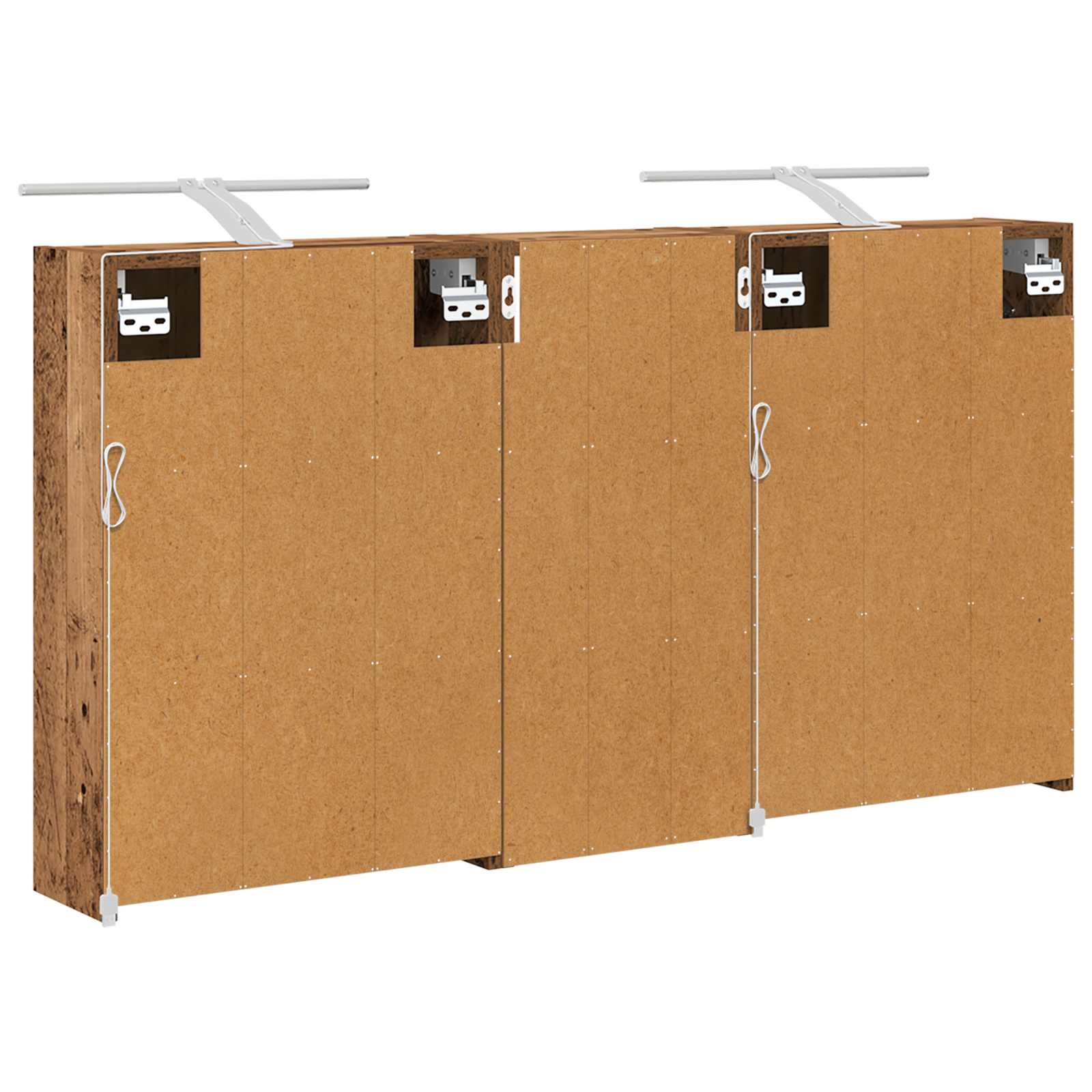Set di Armadi da Bagno 3 pcs 116 x 16 x 62,5 cm | homemem39