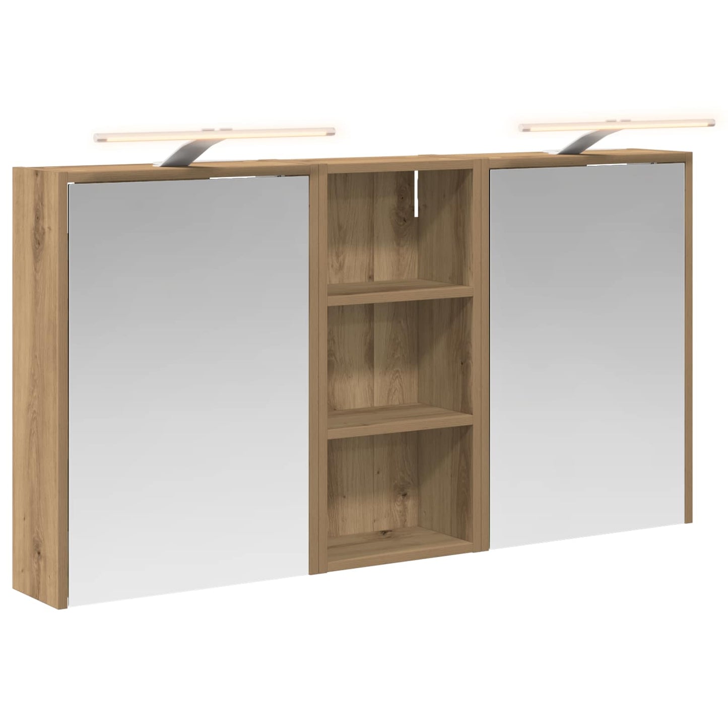 Set di Armadi da Bagno 3 pcs 116 x 16 x 62,5 cm | homemem39