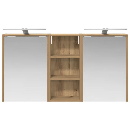 Set di Armadi da Bagno 3 pcs 116 x 16 x 62,5 cm | homemem39