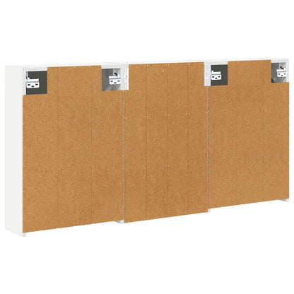 Set di Armadi da Bagno con lo scaffale 3 pcs 126 x 16 x 62.5 cm | homemem39