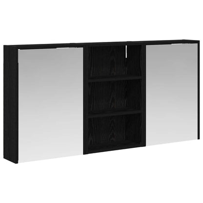 Set di Armadi da Bagno con lo scaffale 3 pcs 126 x 16 x 62.5 cm | homemem39