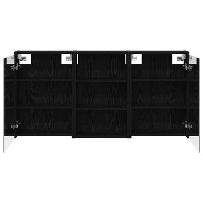 Set di Armadi da Bagno con lo scaffale 3 pcs 126 x 16 x 62.5 cm