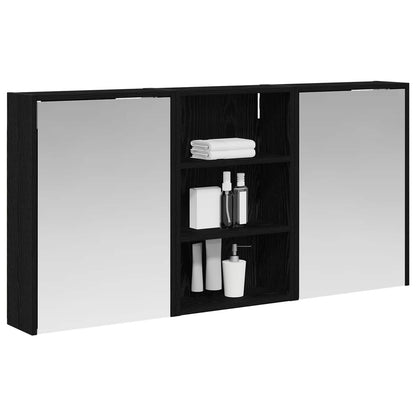 Set di Armadi da Bagno con lo scaffale 3 pcs 126 x 16 x 62.5 cm | homemem39