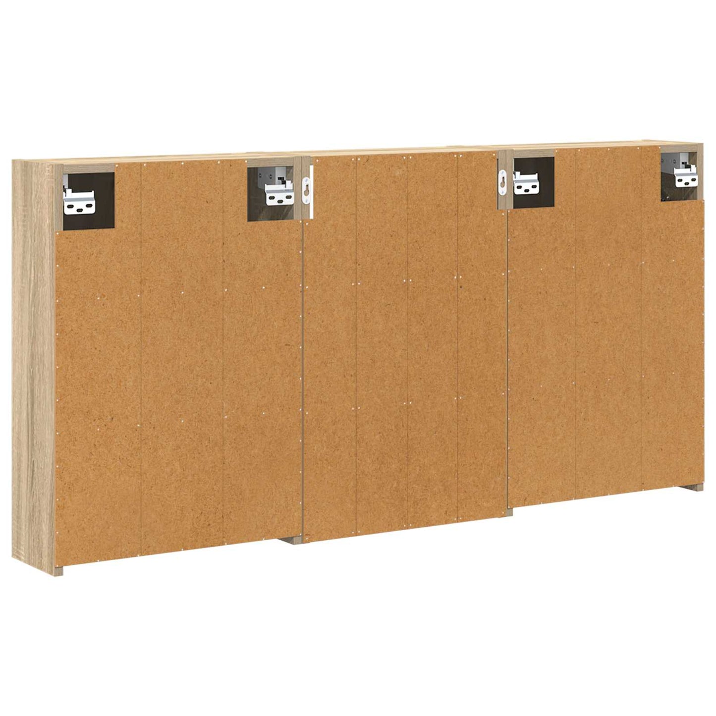 Set di Armadi da Bagno con lo scaffale 3 pcs 126 x 16 x 62.5 cm | homemem39