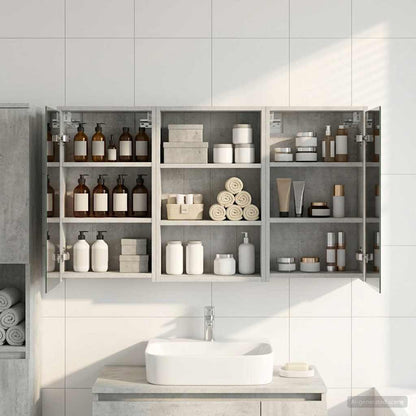Set di Armadi da Bagno con lo scaffale 3 pcs 126 x 16 x 62.5 cm | homemem39