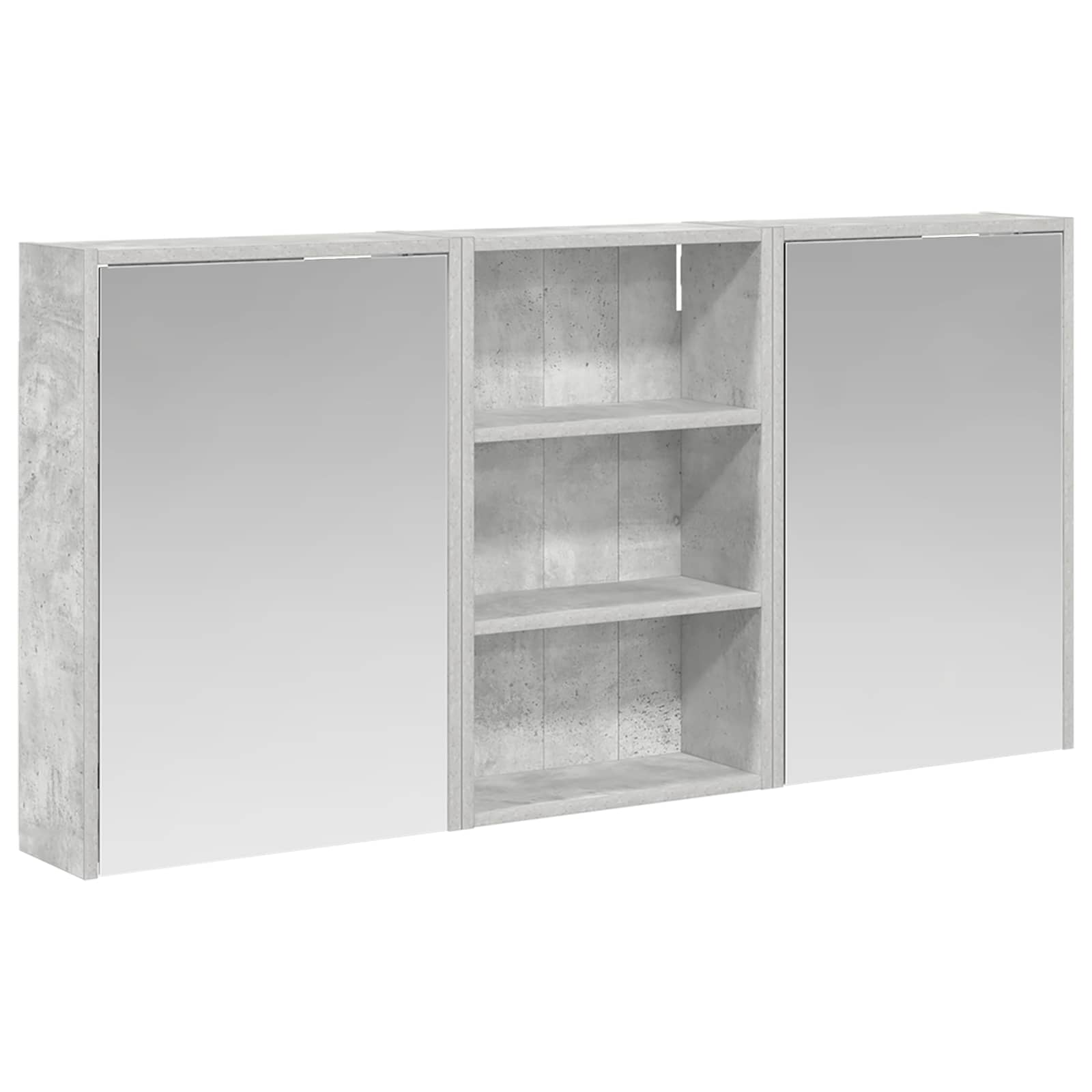 Set di Armadi da Bagno con lo scaffale 3 pcs 126 x 16 x 62.5 cm | homemem39