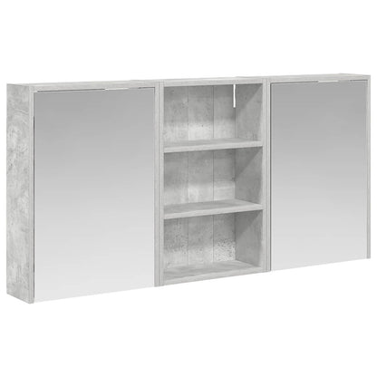 Set di Armadi da Bagno con lo scaffale 3 pcs 126 x 16 x 62.5 cm | homemem39