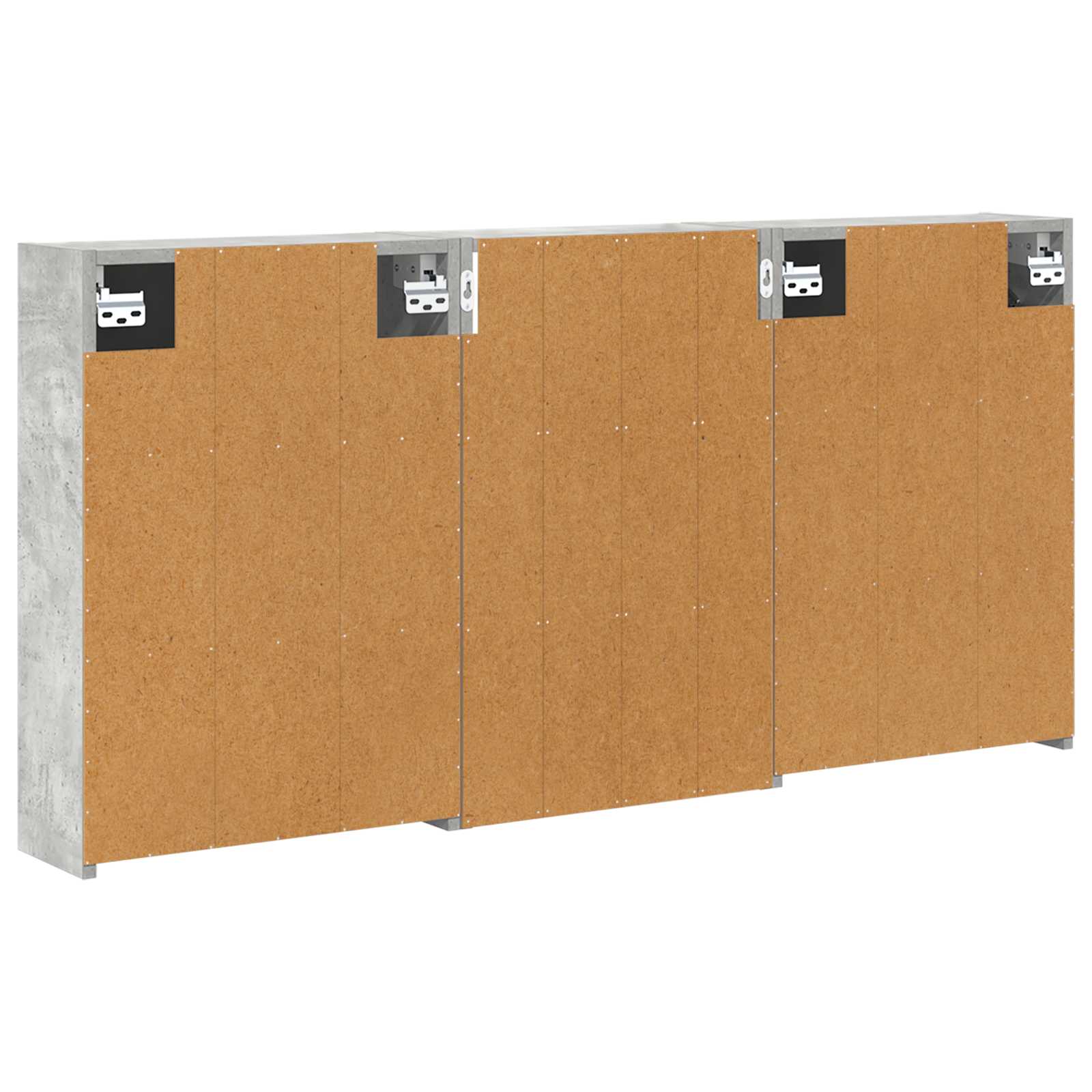 Set di Armadi da Bagno con lo scaffale 3 pcs 126 x 16 x 62.5 cm | homemem39