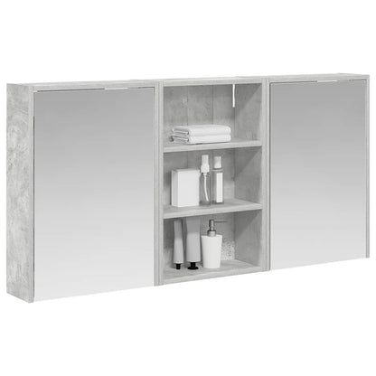 Set di Armadi da Bagno con lo scaffale 3 pcs 126 x 16 x 62.5 cm | homemem39