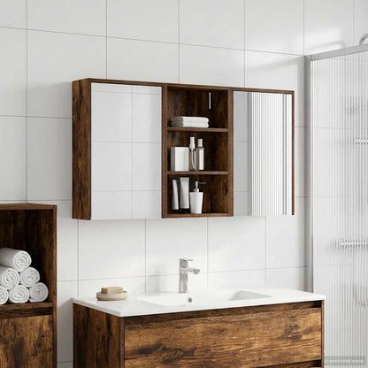 Set di Armadi da Bagno con lo scaffale 3 pcs 126 x 16 x 62.5 cm | homemem39