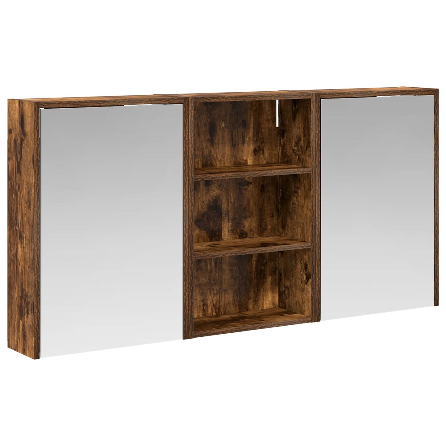 Set di Armadi da Bagno con lo scaffale 3 pcs 126 x 16 x 62.5 cm | homemem39
