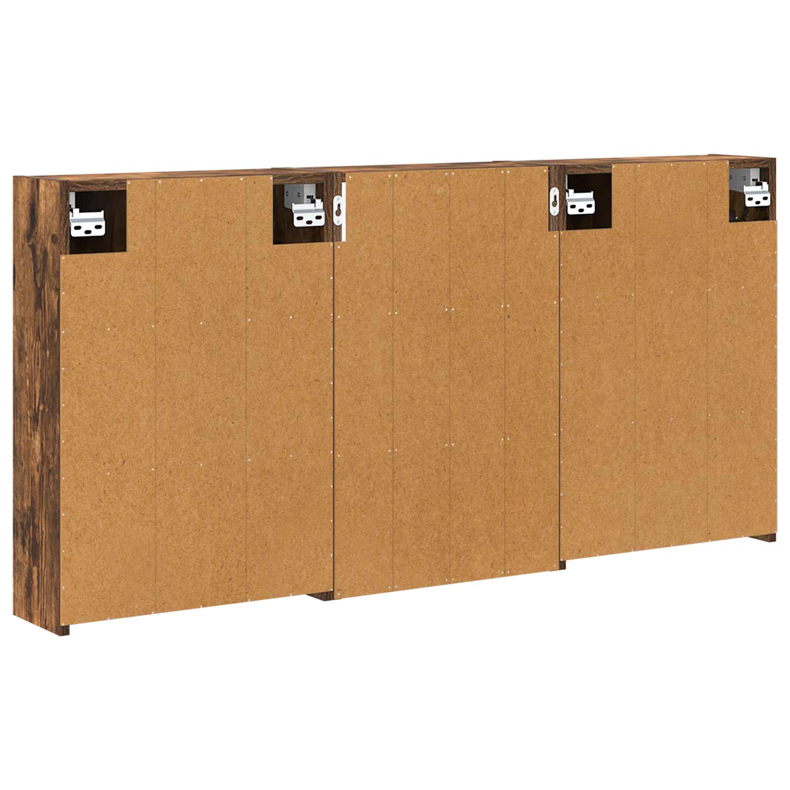 Set di Armadi da Bagno con lo scaffale 3 pcs 126 x 16 x 62.5 cm | homemem39
