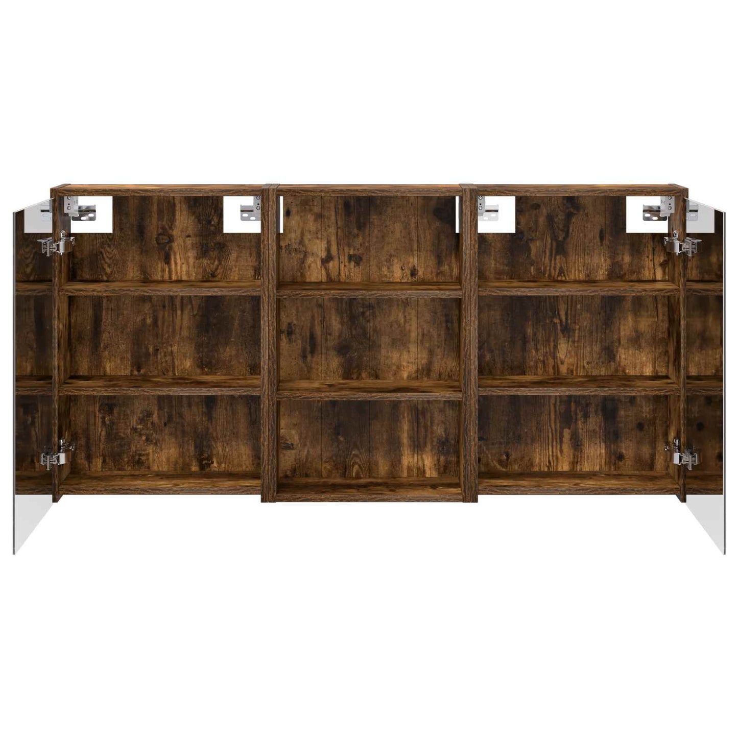 Set di Armadi da Bagno con lo scaffale 3 pcs 126 x 16 x 62.5 cm | homemem39