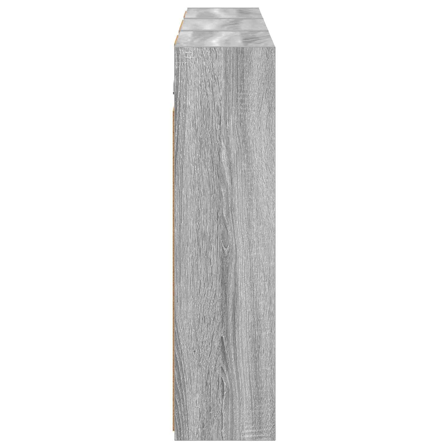 Set di Armadi da Bagno con lo scaffale 3 pcs 126 x 16 x 62.5 cm